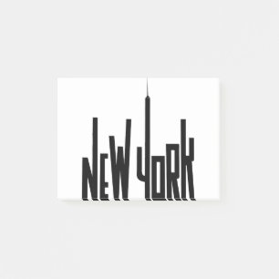 New Yorker Skyline Post-it Klebezettel