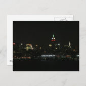 New Yorker Skyline Postkarte (Vorne/Hinten)