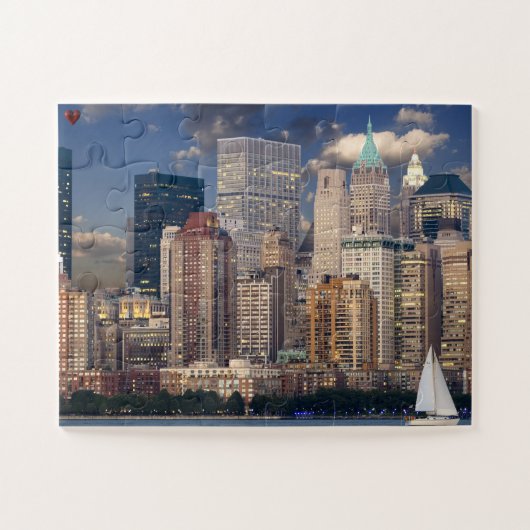 New Yorker Skyline Puzzle (Horizontal)
