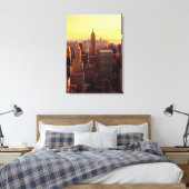 New Yorker Skyline-Stadt mit dem Empire State Leinwanddruck (Insitu (Schlafzimmer))
