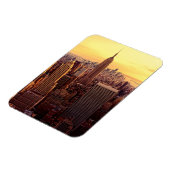 New Yorker Skyline-Stadt mit dem Empire State Magnet (Linke Seite)