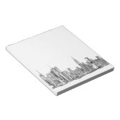 New Yorker Skyline-Tinte Notizblock klein (angewinkelt)
