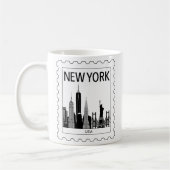 New Yorker Souvenir Kaffeetasse (Links)