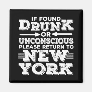 New Yorker Sprüche Lustig Ny Magnet