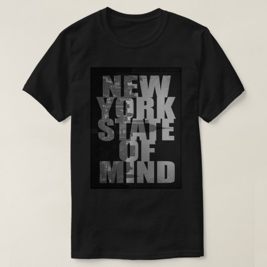 New Yorker Staat des Geistes T-Shirt (Design vorne)