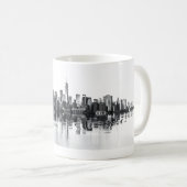New Yorker Staat für Geist - Design 1 Kaffeetasse (VorderseiteRechts)