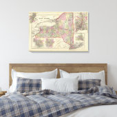 New Yorker Staat Leinwanddruck (Insitu (Schlafzimmer))