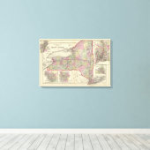 New Yorker Staat Leinwanddruck (Insitu (Holzboden))
