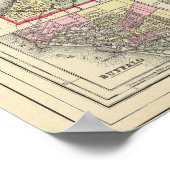 New Yorker Staat Poster (Ecke)