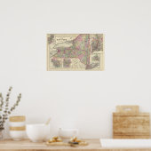 New Yorker Staat Poster (Küche)