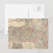 New Yorker Staat Postkarte (Vorne/Hinten)