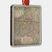 New Yorker Staat Silbernes Ornament (Rechts)