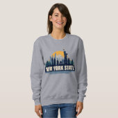 New Yorker Staat, USA Sweatshirt (Vorne ganz)
