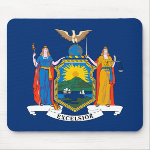 New Yorker Staatsflagge Mousepad