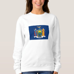 New Yorker Staatsflagge Sweatshirt