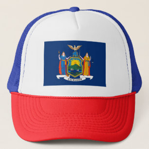 New Yorker Staatsflagge Truckerkappe