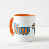 New Yorker Staatsstolz Custom Two-Tone-Kaffee Tasse (Vorderseite Links)