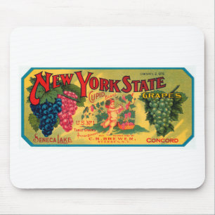 New Yorker Staatstrauben Mousepad