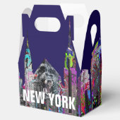 New Yorker Stadt in Graffiti Geschenkschachtel (Geöffnet)