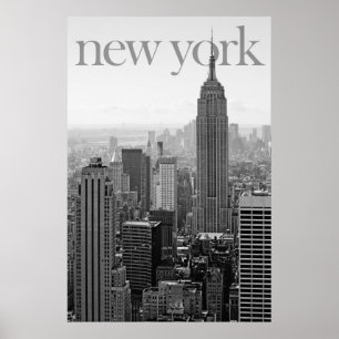 New Yorker Stadtbild Poster
