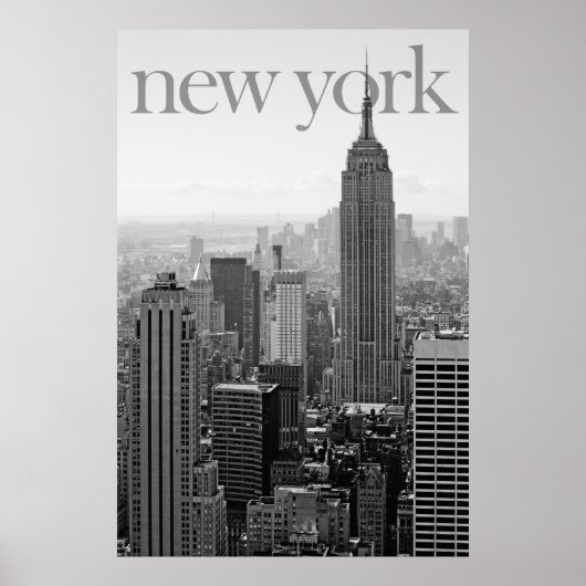 New Yorker Stadtbild Poster (Vorne)