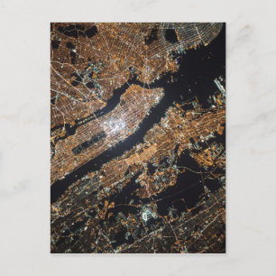 New Yorker Stadtbild Postkarte