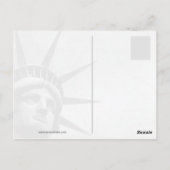 New Yorker Stadtbild Postkarte (Rückseite)