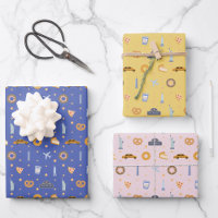 New Yorker Stadtmuster| Blau/Gelb/Rosa