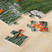 New Yorker Stadtsilhouette Puzzle (Seite)
