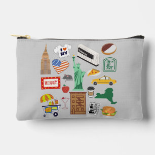 New Yorker Stadtsymbole Zubehörtasche