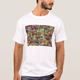 New Yorker State Macintosh-Äpfel in Körben T-Shirt