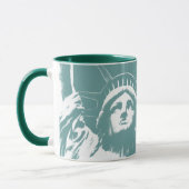 New Yorker Tasse New Yorker Freiheitskaffeesturm (Links)