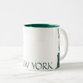 New Yorker Tasse New Yorker Freiheitskaffeesturm (VorderseiteRechts)