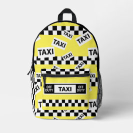 New Yorker Taxifahrer Bedruckter Rucksack