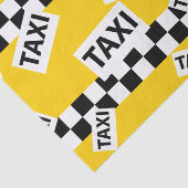 New Yorker Taxifahrer gelb Seidenpapier (Ausschnitt)