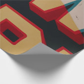 New Yorker Text Geschenkpapier (Ecke)