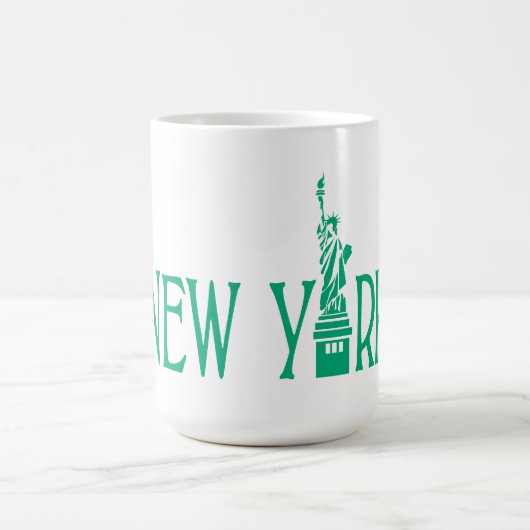 New Yorker Text-Tasse Kaffeetasse (Mittel)