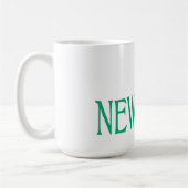 New Yorker Text-Tasse Kaffeetasse (Links)