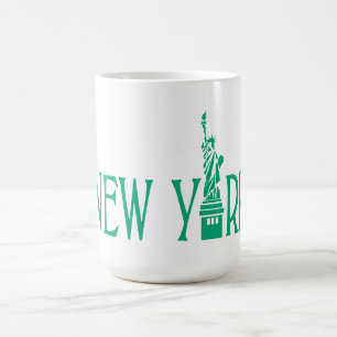 New Yorker Text-Tasse Kaffeetasse