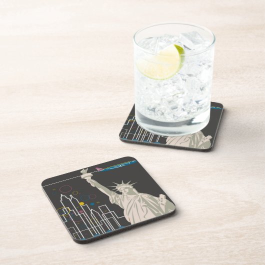 New Yorker Untersetzer (Rechte Seite)