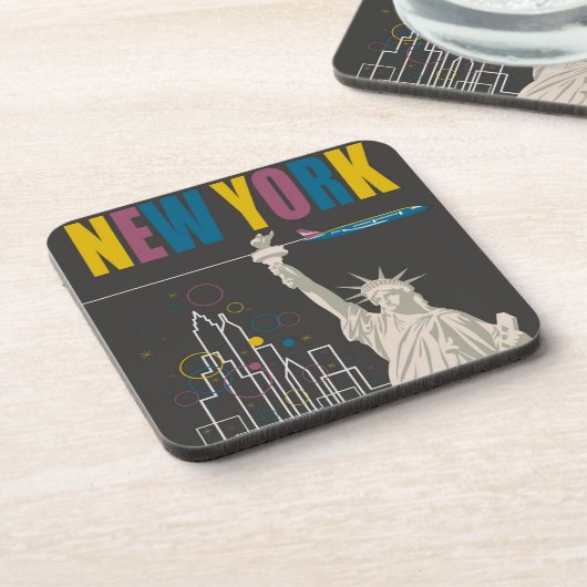 New Yorker Untersetzer (Linke Seite)