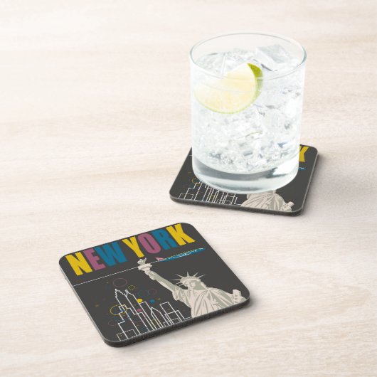 New Yorker Untersetzer (Rechte Seite)