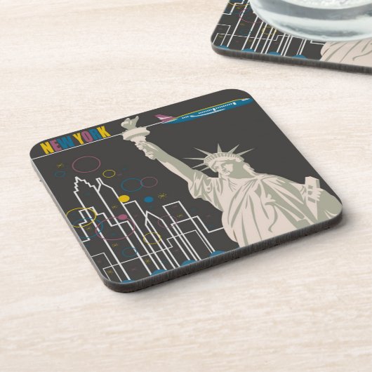 New Yorker Untersetzer (Linke Seite)