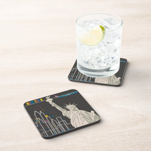 New Yorker Untersetzer (Rechte Seite)