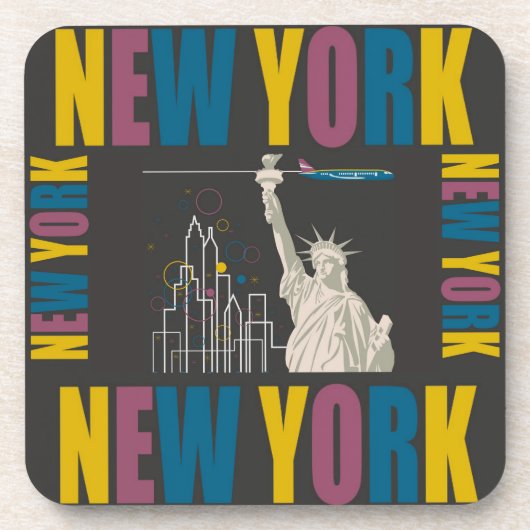 New Yorker Untersetzer (Vorderseite)