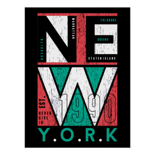 New Yorker Vermächtnis: Boroughs, History & Resili Poster