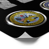 New Yorker Veteranenposter Poster (Ecke)