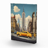 New Yorker Vintage-Poster Fotoblock (Rechts)