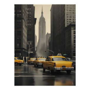 New Yorker Vintage-Poster Fotodruck