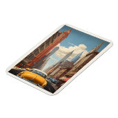 New Yorker Vintage-Poster Magnet (Linke Seite)